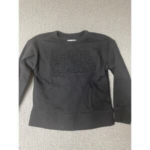 Gap Kids‎ Star Wars Boy’s Size Small 6-7 Sweatshirt Black Child Unisex